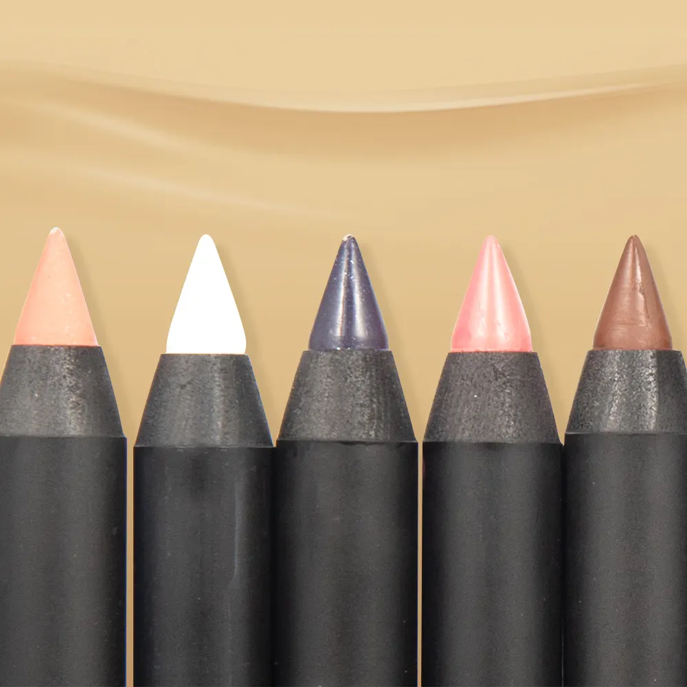 Private Label Makeup Vegan Waterproof Long-lasting Eyeliner Smudge-proof Cream Matte Back Gel Eyeliner Kajal Eyeliner