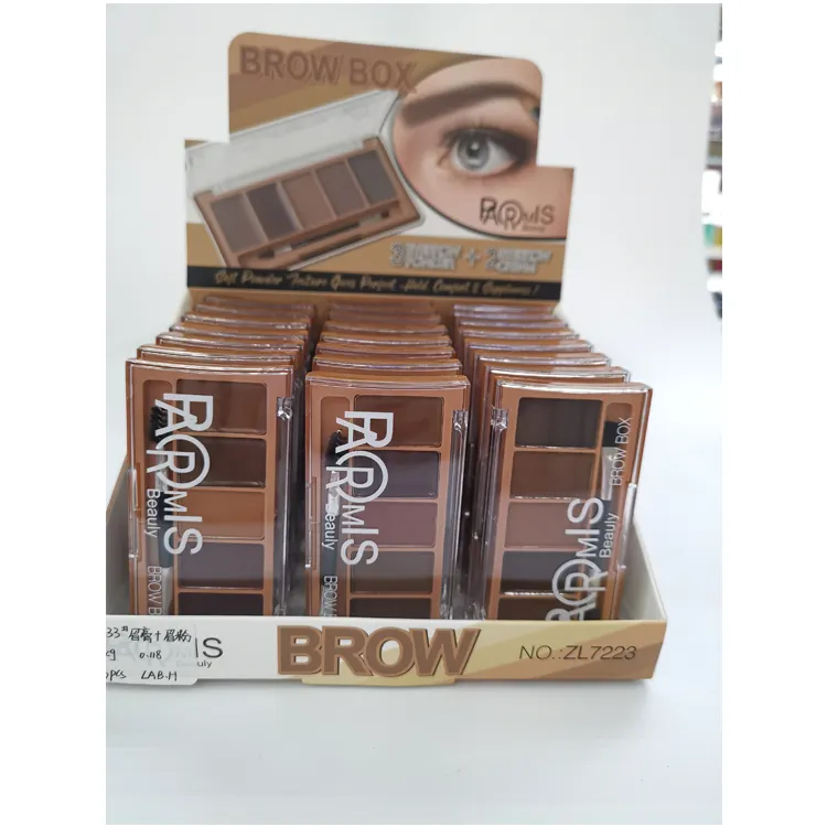 Wholesale Cosmetics 5 Color Waterproof Long Lasting Eyebrow Cream Eyebrow Powder