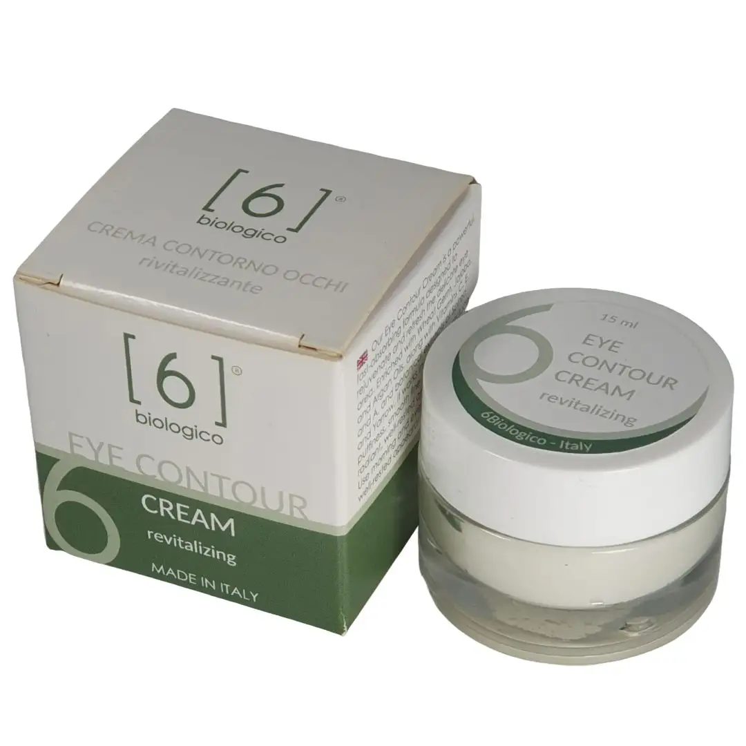 All Natural Anti-Wrinkle Eye Contour Cream for Sensitive Skin Herbal Organic Oil Vegan Made Italy Private Label Available