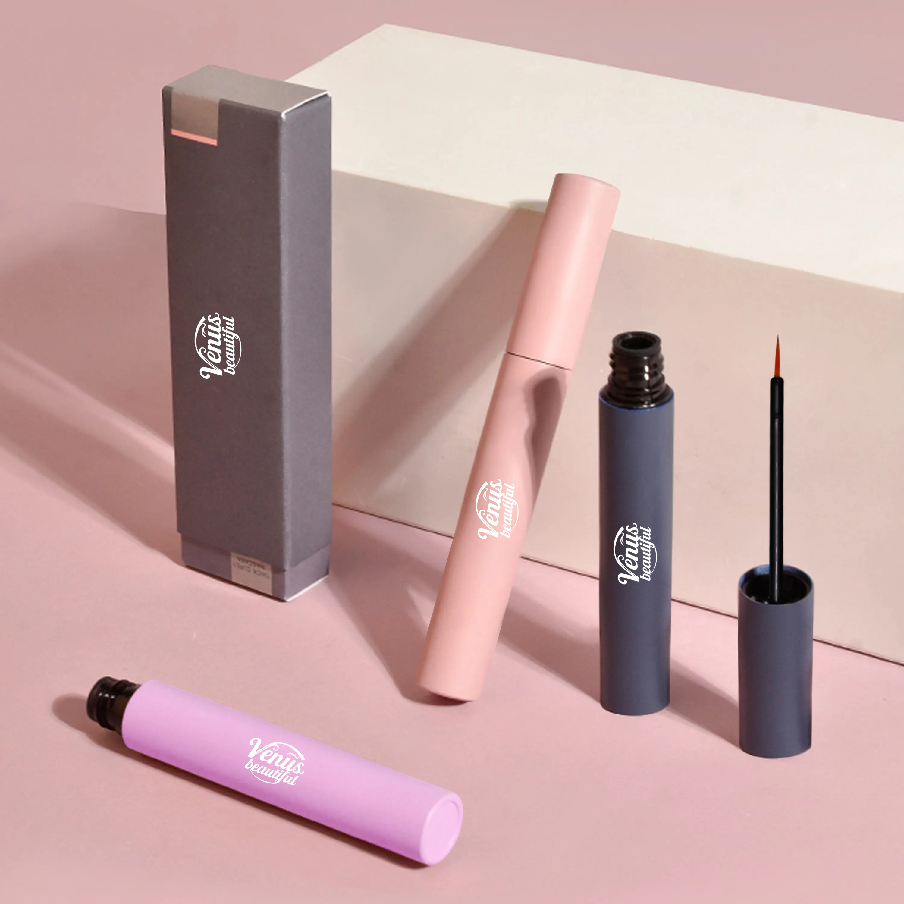 Private Logo Liquid Lash Eyelash Serum Growth Treatments Vegan Bio Activating Eyebrow and Eyelash Serum