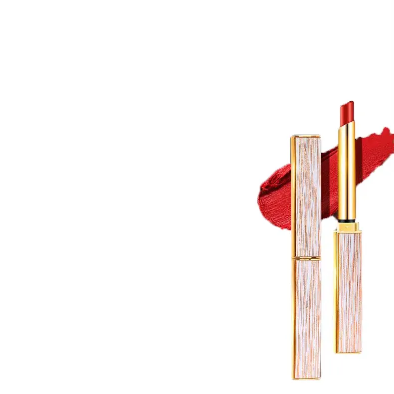 7.5mm Slim Velvet Radical Matte Vegan Lipstick Silky Weightless Texture Long Lasting High Pigmented Mineral Moist Formula 1g