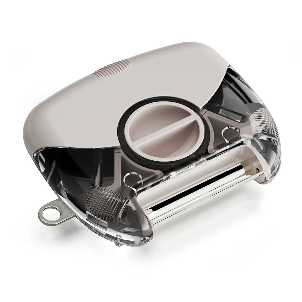 Rotary Stainless Steel Blade Manual 3-in-1 Multi-Functional Eco-Friendly Fruit & Vegetable Peeler